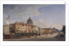 Rear view of the Houses at Schloßfreiheit, 1855 by Johann Philipp Eduard Gaertner