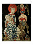 Rest on the Flight into Egypt, c.1410 by German master