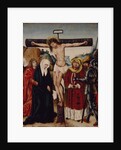 The Crucifixion, Early16th cen by German master