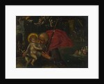 Saint Christopher carrying the Infant Christ, 17th century by German master
