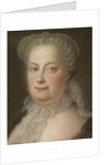 Portrait of Empress Maria Theresia of Austria, 1762 by Michael Christoph Hagelgans