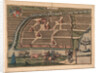 Map of Moscow of the 16th century by Frans Hogenberg