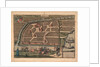 Map of Moscow of the 16th century by Frans Hogenberg