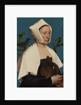 A Lady with a Squirrel and a Starling (Anne Lovell?), c. 1527 by Hans Holbein the Younger