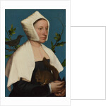 A Lady with a Squirrel and a Starling (Anne Lovell?), c. 1527 by Hans Holbein the Younger