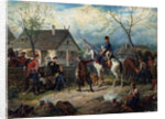 Scene from the Russio-French War in 1812 by Friedrich Kaiser