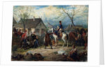 Scene from the Russio-French War in 1812 by Friedrich Kaiser