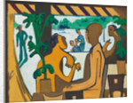 Brown Figures in a Café, 1928-1929 by Ernst Ludwig Kirchner
