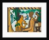 Brown Figures in a Café, 1928-1929 by Ernst Ludwig Kirchner