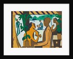 Brown Figures in a Café, 1928-1929 by Ernst Ludwig Kirchner