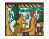 Brown Figures in a Café, 1928-1929 by Ernst Ludwig Kirchner