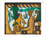 Brown Figures in a Café, 1928-1929 by Ernst Ludwig Kirchner