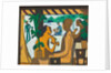 Brown Figures in a Café, 1928-1929 by Ernst Ludwig Kirchner