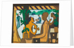 Brown Figures in a Café, 1928-1929 by Ernst Ludwig Kirchner