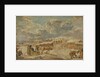 City Square in Winter, Second Half of the 18th cen by Karl Friedrich Knappe