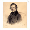 Robert Schumann, 1839 by Josef Kriehuber