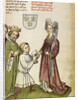 Emperor Sigismund before Joan of Arc by Diebold Lauber