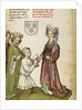 Emperor Sigismund before Joan of Arc by Diebold Lauber