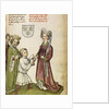 Emperor Sigismund before Joan of Arc by Diebold Lauber