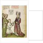 Emperor Sigismund before Joan of Arc by Diebold Lauber