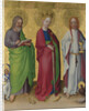 Saints Matthew, Catherine of Alexandria and John the Evangelist, c. 1450 by Stephan Lochner