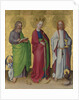 Saints Matthew, Catherine of Alexandria and John the Evangelist, c. 1450 by Stephan Lochner