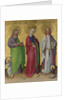 Saints Matthew, Catherine of Alexandria and John the Evangelist, c. 1450 by Stephan Lochner