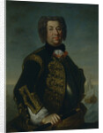 Portrait of Counter admiral Vasily Afanasievich Dmitriev-Mamonov, 1735 by Johann Paul Luedden