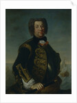 Portrait of Counter admiral Vasily Afanasievich Dmitriev-Mamonov, 1735 by Johann Paul Luedden