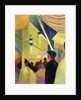 Tightrope walker by August Macke