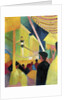 Tightrope walker by August Macke