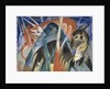 Fable Animals I (Composition with animals I), 1913 by Franz Marc
