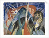 Fable Animals I (Composition with animals I), 1913 by Franz Marc