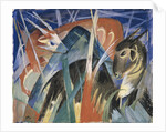 Fable Animals I (Composition with animals I), 1913 by Franz Marc