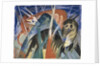 Fable Animals I (Composition with animals I), 1913 by Franz Marc