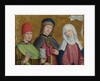 Saints Cosmas and Damian and the Virgin (The Liesborn Altarpiece), ca. 1470-1480 by Master of Liesborn