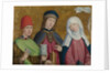 Saints Cosmas and Damian and the Virgin (The Liesborn Altarpiece), ca. 1470-1480 by Master of Liesborn