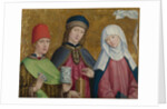 Saints Cosmas and Damian and the Virgin (The Liesborn Altarpiece), ca. 1470-1480 by Master of Liesborn