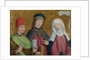 Saints Cosmas and Damian and the Virgin (The Liesborn Altarpiece), ca. 1470-1480 by Master of Liesborn