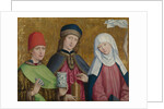 Saints Cosmas and Damian and the Virgin (The Liesborn Altarpiece), ca. 1470-1480 by Master of Liesborn