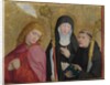 Saints John the Evangelist, Scholastica and Benedict (The Liesborn Altarpiece), ca. 1470-1480 by Master of Liesborn