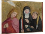 Saints John the Evangelist, Scholastica and Benedict (The Liesborn Altarpiece), ca. 1470-1480 by Master of Liesborn