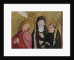 Saints John the Evangelist, Scholastica and Benedict (The Liesborn Altarpiece), ca. 1470-1480 by Master of Liesborn