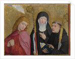 Saints John the Evangelist, Scholastica and Benedict (The Liesborn Altarpiece), ca. 1470-1480 by Master of Liesborn