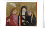 Saints John the Evangelist, Scholastica and Benedict (The Liesborn Altarpiece), ca. 1470-1480 by Master of Liesborn