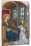 The Annunciation (The Liesborn Altarpiece), ca. 1470-1480 by Master of Liesborn