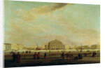 The St. Petersburg Imperial Bolshoi Kamenny Theatre by Johann Georg von Mayr