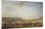 Changing of the Guard at the Palace Square in Saint Petersburg, c. 1800 by Johann Georg von Mayr