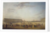 Changing of the Guard at the Palace Square in Saint Petersburg, c. 1800 by Johann Georg von Mayr
