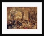 The Dinner at the Ball, 1878 by Adolph Friedrich von Menzel